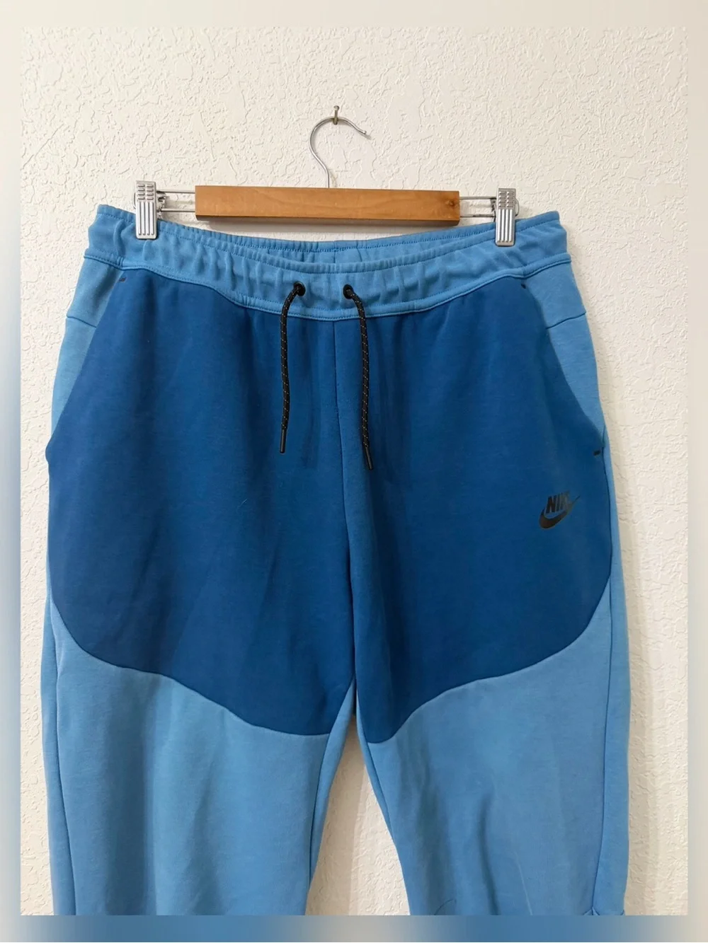 Nike Sportswear Tech Fleece Jogger Pants Men’s Size L Blue CU4495-469